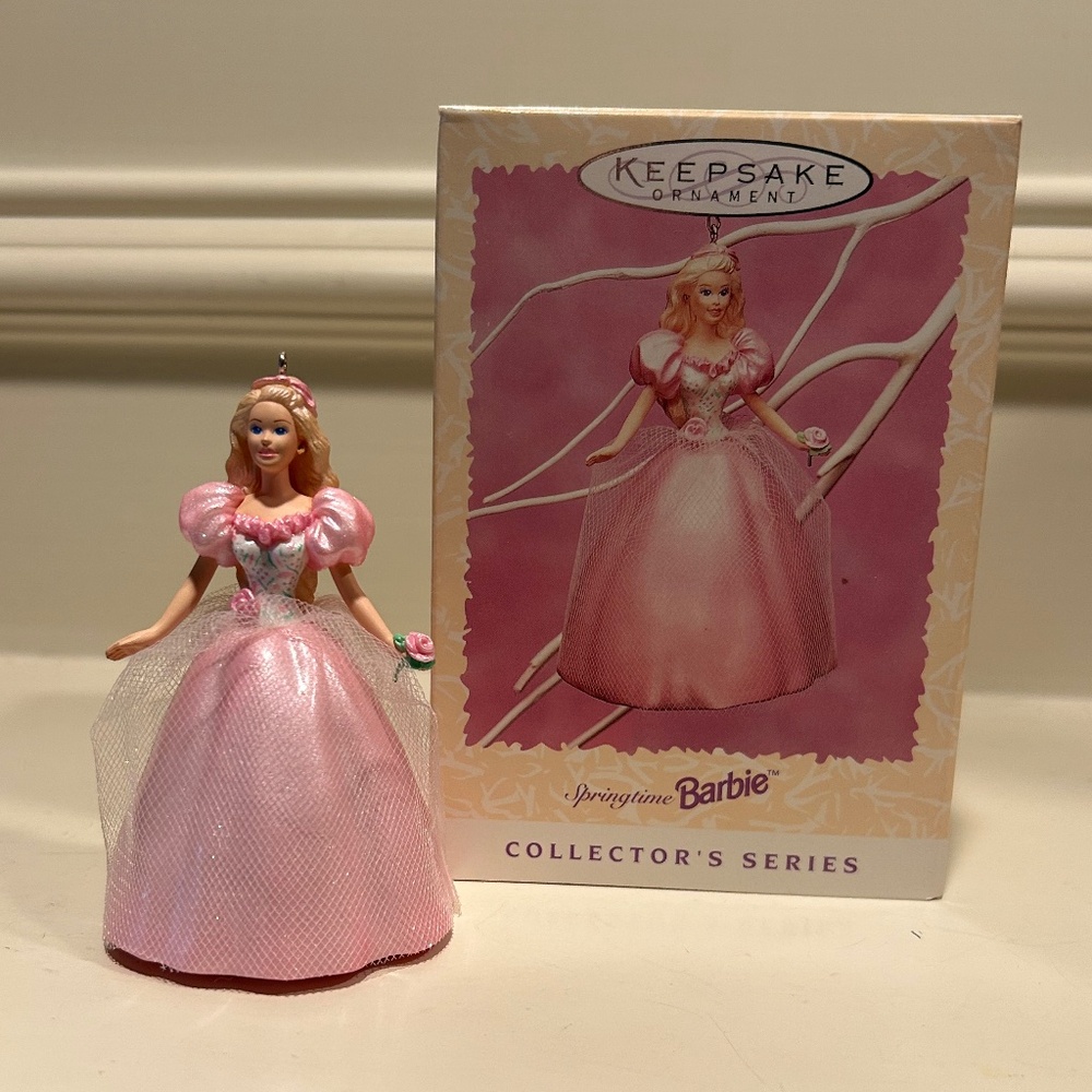 Hallmark Springtime Barbie Ornament